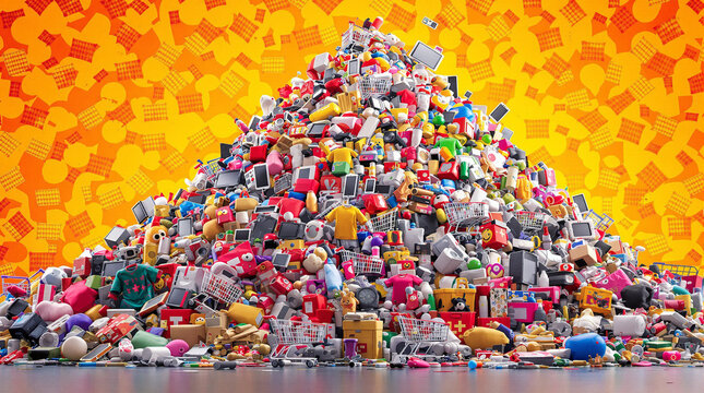 Overwhelmed by Clutter: A Mountain of Possessions