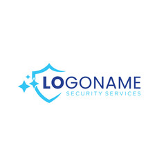 Shield Technology Logo Design. Simple and Modern. Vector illustration