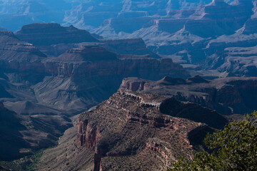Rock canyon, rocky mountains. Landscape Canyon national park. Red rocks canyon in Utah. Canyon landscape desert.