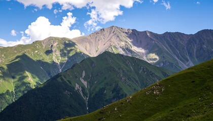 Fototapeta premium Mountain landscape panorama