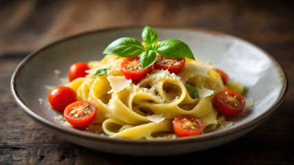 Delicious Italian Pasta with Fresh Ingredients