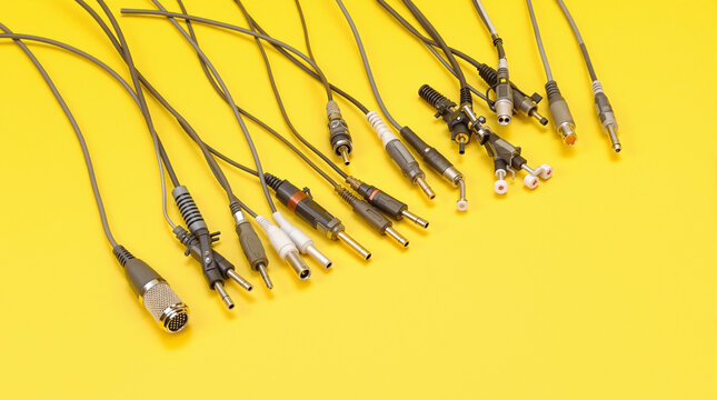 Audio and Video Cables: A Colorful Connectivity Collection