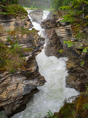 Athabasca Falls gorge, Jasper NP, Canada © Sérgio Nogueira