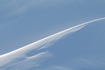 Snow clean texture. Winter background.