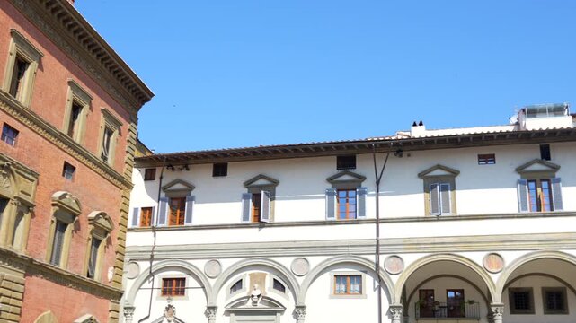 Bronze equestrian statue in Piazza della Signoria