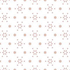Elegant Ornamental Vector Background Seamless Symmetry Design for Print and Digital Use