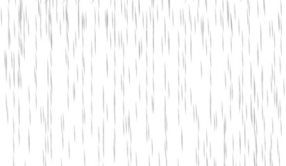 A realistic falling rain overlay for photo editing. An isolated texture of raindrops on a...