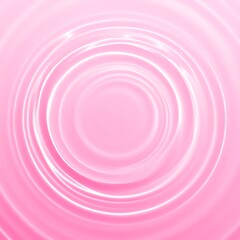 Abstract concentric circles in soft pink shades, radiating from center