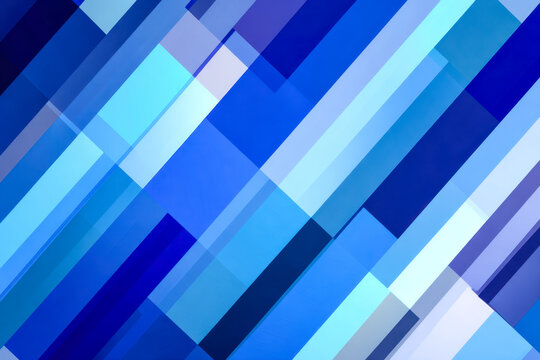 Abstract geometric pattern with blue tones