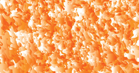 Abstract orange and white background with fluid shapes creating a dynamic and modern design for graphic templates and creative projects