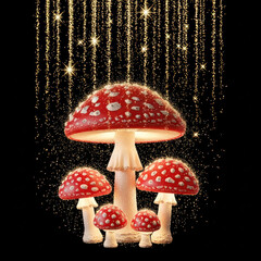 fly agaric mushroom