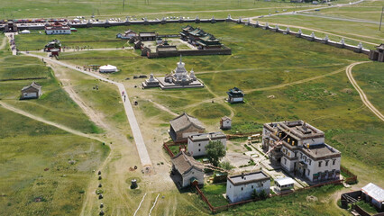 Kharkhorin Erdene Zuu Monastery in Mongolia