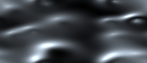 Abstract dark fluid surface with light reflections depicting depth and smoothness