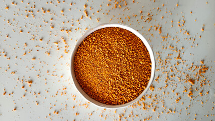 Tarhana, a traditional Turkish dried soup mix made from fermented yogurt, wheat, and vegetables, adds a tangy, hearty flavor to homemade comfort food