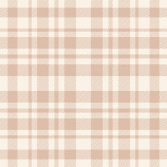 Plaid seamless pattern. Check line. Repeating tartan checks design. Repeated scotch stripe flannel. Scotland fabric prints. Gingham twill lattice. Repeat checkered strips weave. Vector illustration
