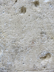 texture of the white limestone wall