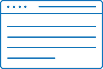 Identification card icon black and white vector sign