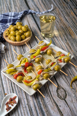Basque pintxo 
