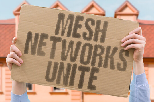Mesh Networks Unite. communication systems linking devices directly to keep information flowing during outages. PEER-TO-PEER. ROUTING. REDUNDANCY. OFFLINE. AUTONOMY. AD-HOC. INTEROPERABILITY.