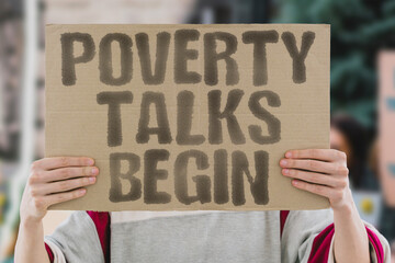 Poverty Talks Begin. Public dialogue launches to address wealth gaps and uplift communities across...