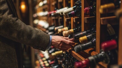 Wine Cellar Selection: Fine Vintages in a Rustic Setting