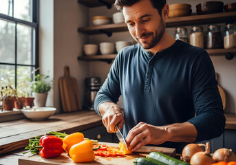 Sustainable lifestyle at home with authentic details