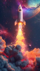 Rocket Launch into Cosmic Depths