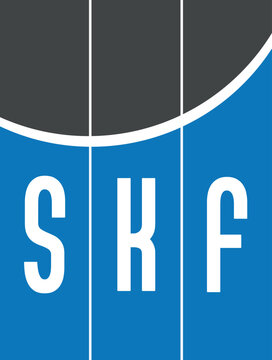 Modern logo design. SKF logo design. T shirt design