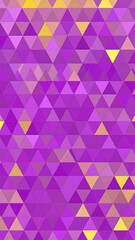 Abstract geometric pattern of triangles