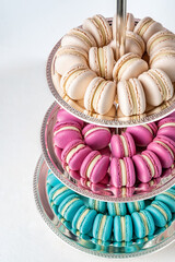 Elegant and Luxurious French Macarons in a Dubai Bakery