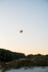 memory lantern in sky
