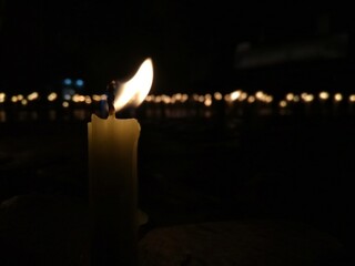 velas, noche, luz semana santa, nocturno, nuevo,claridad