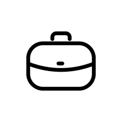briefcase line icon is designed in an easily recognizable style. It's suitable for a variety of visual needs, such as digital media or other graphic design projects