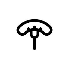 sausage line icon is designed in an easily recognizable style. It's suitable for a variety of visual needs, such as digital media or other graphic design projects