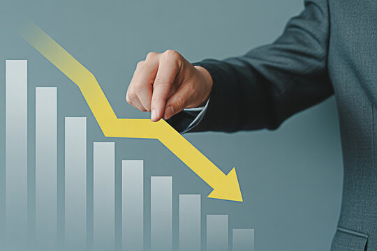 Stock market crash financial crisis business recession economic downturn investment loss chart analysis