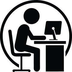 Stylized Bar Graph Icon