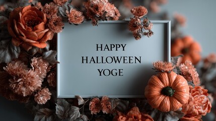 Clean halloween social media template for easy customization