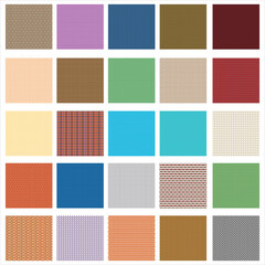 Gradient Color Set Element Set-Free Vector