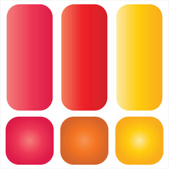 Gradient Color Set Element Set-Free Vector