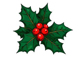 holly berry and holly