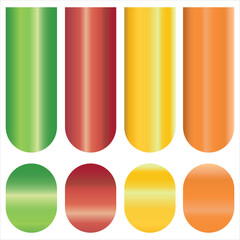 Gradient Color Set Element Set-Free Vector