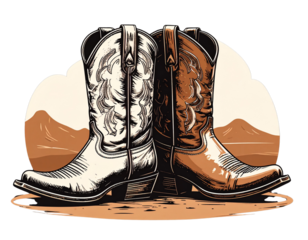 cowboy boots and boot