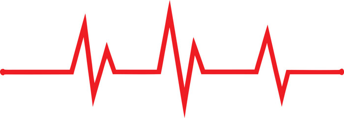 Subtle Pulse ECG Vector Transparent.