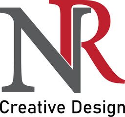 NR logo design. RN logo design. Luxury NR, RN logo design. Minimalist logo design. Brand logo design. N logo vectors. Simple, abstract, Initials, natural NR, RN, N, R logo design. Luxury logo design.