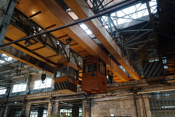 Overhead crane.