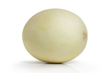 Fresh Honeydew Melon on white background