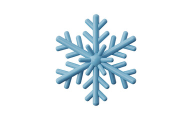 Striking blue snowflake design perfect for winter holidays, Christmas, and seasonal promotions