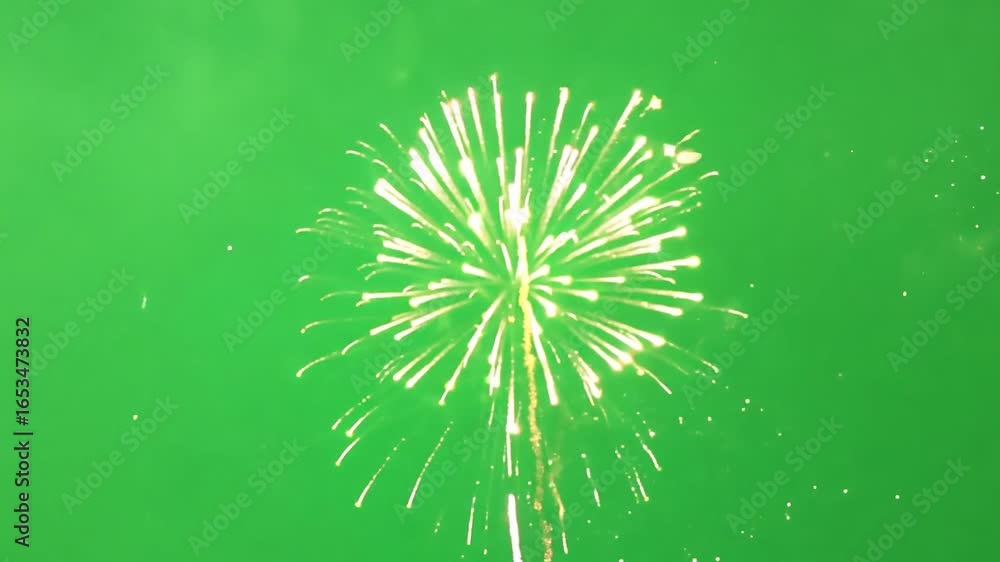 Aufkleber a vibrant display of sparkles bursting against a green backdrop, perfect for creating dynamic backgr