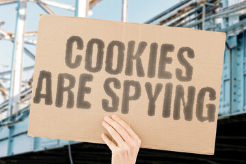 “Cookies Are Spying” – End of third-party tracking. SURVEILLANCE. CONSENT. TRANSPARENCY....