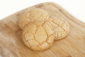 Turkish Almond Cookies, Turkish name; Acibadem Kurabiyesi 